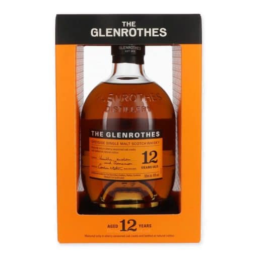 Ervaar de luxe van Glenrothes 12 Year Old, een prachtige Single Malt uit Schotland met rijke aroma's van vanille en honing. Perfect voor speciale gelegenheden of een rustige avond.