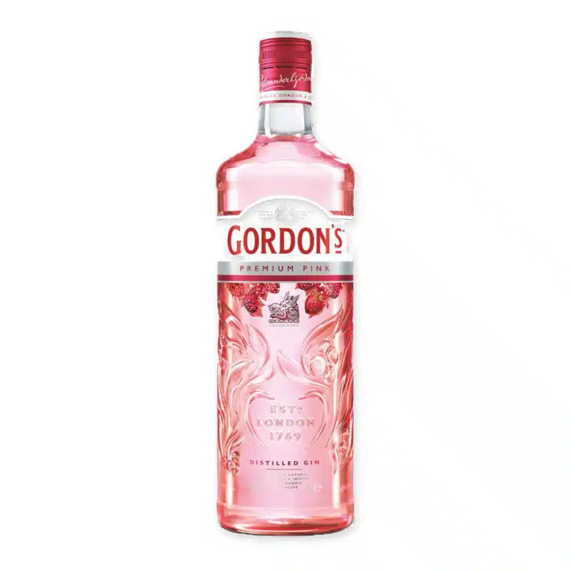 Ontdek Gordon's Premium Pink Gin: een perfecte blend van bessen en klassieke botanicals voor een onweerstaanbare, verfrissende drinkervaring. Ideaal voor elke gelegenheid.