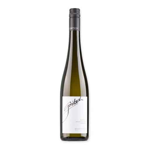 Ervaar de Gritsch Grüner Veltliner Federspiel Axpoint, een verfijnde witte wijn uit Oostenrijk met een perfecte balans tussen fruitige en kruidige tonen.