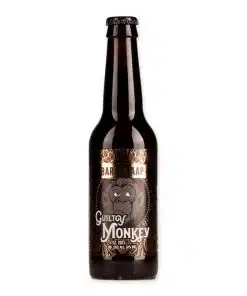 Proef de diepgang van Guilty Monkey Barley Aap, een speciaalbier met rijke tonen van mout en een subtiele bitterheid. Ervaar kwaliteit in elk glas.
