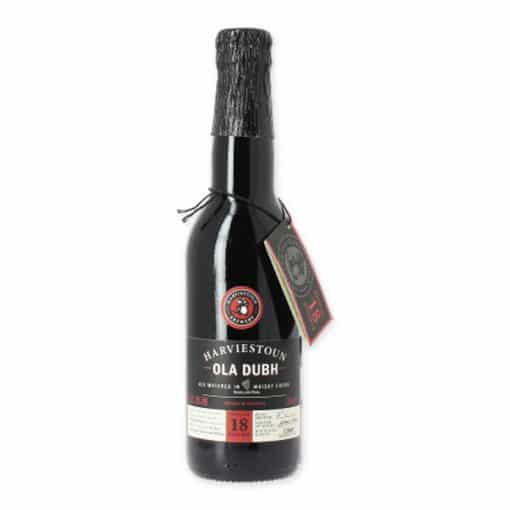 Ervaar de unieke fusie van smaken met Harviestoun Ola Dubh 18, een speciaalbier gerijpt in Highland Park whiskyvaten. Ideaal voor liefhebbers van rijke, complexe bieren.
