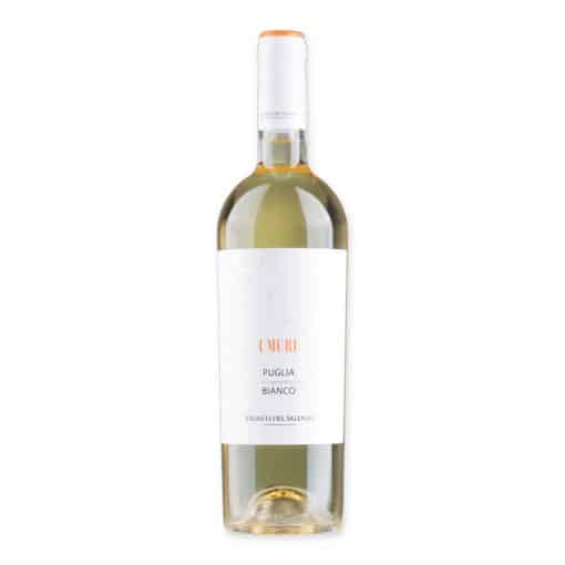 Ontdek I Muri Bianco, een perfecte reflectie van Puglia's zonovergoten wijngaarden. Ideaal om te genieten bij vis of als aperitief.