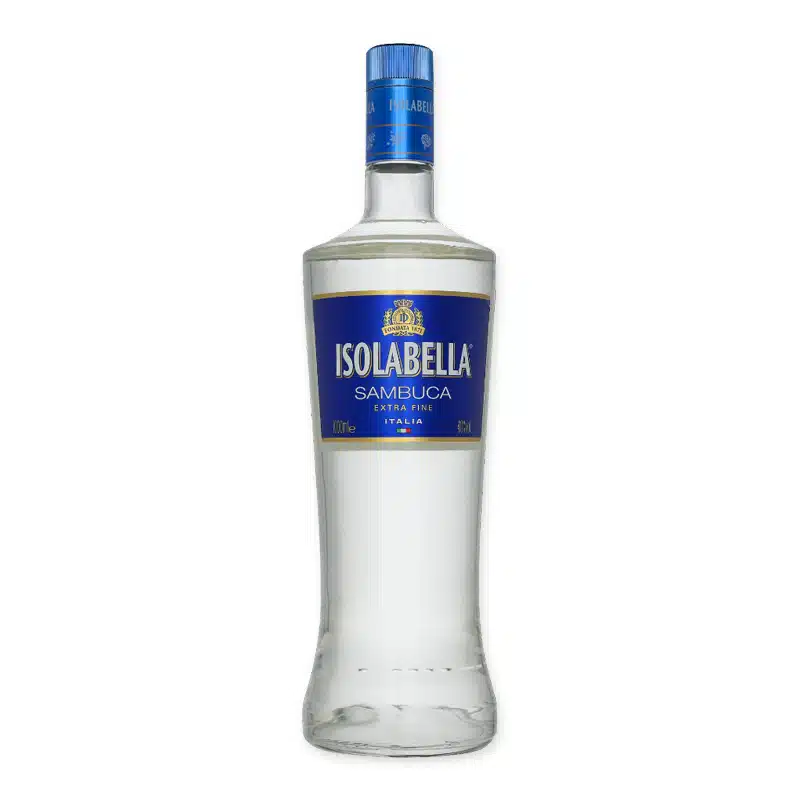 Ontdek Isolabella Sambuca, een traditionele Italiaanse likeur met een rijke smaak van anijs. Perfect om puur te genieten of in klassieke cocktails.