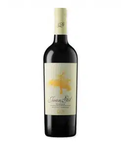 Geniet van de Juan Gil Monastrell Yellow Label Bio, een volle Spaanse rode wijn met smaken van rijpe kersen en zwarte bessen. Perfect voor elke gelegenheid.