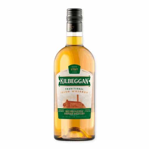 Ontdek Kilbeggan Blended Irish Whiskey, een prachtexemplaar van Ierse vakmanschap met een rijke, moutige smaak en een verleidelijk zachte afdronk.