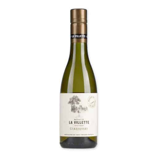 Ontdek La Villette Chardonnay 0.375l in kleine flessen: perfect voor speciale momenten. Een frisse, levendige wijn met nuances van fruit en vanille.