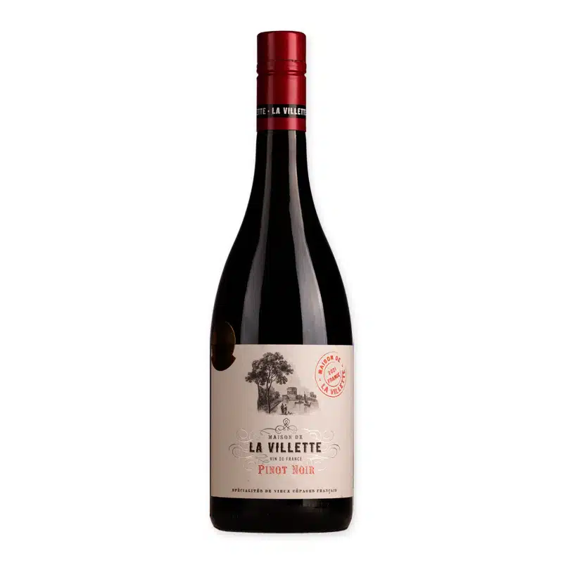 Ontdek La Villette Pinot Noir, een prachtige expressie van Bourgogne's finesse. Rijk aan fruitige aroma's, perfecte balans en een elegante afdronk.