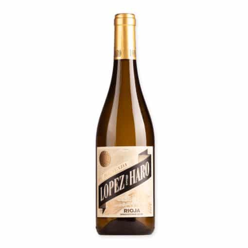 Ontdek Lopez Haro Rioja Blanco, een verfrissende witte wijn uit de Rioja-regio van Spanje, bekend om zijn frisse aroma's en levendige smaak. Perfect voor een diner met zeevruchten of een gezellige avond.