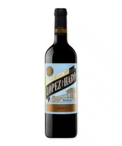 Geniet van Lopez Haro Rioja Crianza, een elegante rode wijn met tonen van rijp fruit en vanille, perfect voor elke gelegenheid. Ontdek nu meer!