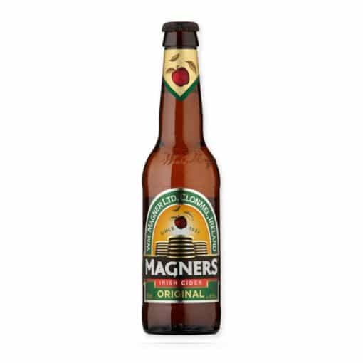 Ontdek Magners Irish Cider 33cl, de verfrissende cider gemaakt met een unieke blend van Ierse appels. Geniet van de rijke, fruitige smaak en koele afwerking. Bestel nu!