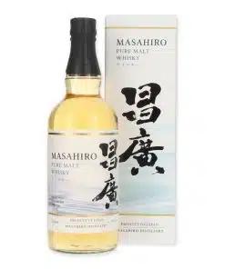 Ontdek de unieke smaak van Masahiro Pure Malt Whisky, een symbool van traditioneel Japanse distilleerkunst met een rijke smaak en verfijnde afdronk.