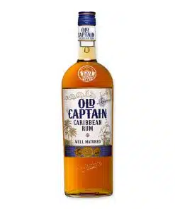 Ontdek Old Captain Brown 1L, de premium rum rijkelijk gerijpt in Amerikaanse eikenhouten vaten voor een unieke ervaring met elke slok. Perfect voor een avond van pure verwennerij.