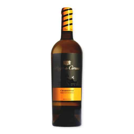 Ontdek Pago de Cirsus Chardonnay Barrica, een luxueuze witte wijn uit Spanje met elegante tonen van perzik en vanille, verfijnd door houtrijping. Ideaal voor bijzondere gelegenheden.