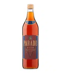 Ervaar Parade Vieux 1L, een klassieke Nederlandse vieux met een rijke smaak van karamel en vanille. Ideaal voor pure consumptie of in je favoriete cocktail.