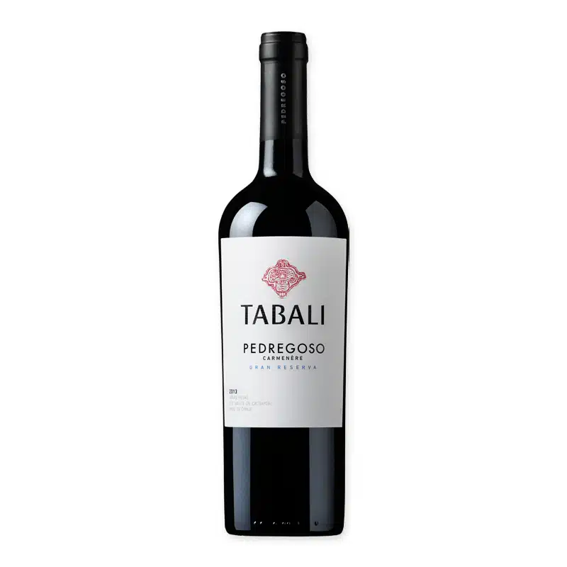Ontdek de diepe, rijke aroma's van Pedregoso Tabali Carmenère - Gran Reserva. Een sublieme rode wijn uit Chili, perfect voor elke gelegenheid.