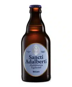 Geniet van Sancti Adalberti Weizenbock, een meesterwerk onder de Weizenbock bieren met een perfecte balans tussen fruitigheid en kruidigheid.