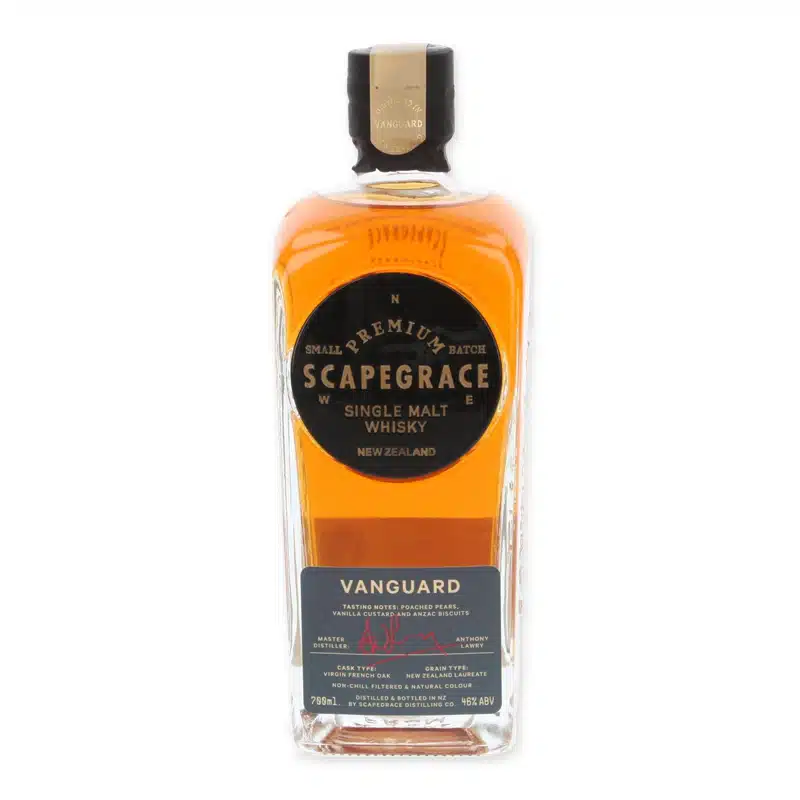 Ervaar Scapegrace Single Malt Whisky, een topklasse whisky uit Nieuw-Zeeland. Geniet van de rijke smaken van karamel, rijpe vruchten en de elegante rokerige afdronk.
