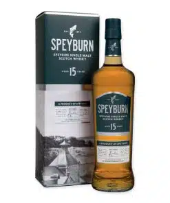 Geniet van Speyburn 15 Years Old, een prachtige Schotse single malt met een rijk palet van vanille, karamel en een hint van eiken. Ontdek de perfecte balans en complexiteit.