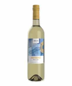 Ervaar de unieke smaak van Stobi Antigona (Riesling / Zhupljanka), een harmonie van Riesling en Zhupljanka druiven. Perfect voor liefhebbers van verfijnde witte wijn.