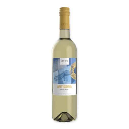 Ervaar de unieke smaak van Stobi Antigona (Riesling / Zhupljanka), een harmonie van Riesling en Zhupljanka druiven. Perfect voor liefhebbers van verfijnde witte wijn.