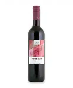 Ontdek Stobi Pinot Noir, een prachtige rode wijn uit Macedonië, met een soepele smaak en aantrekkelijke tonen van rood fruit en vanille.