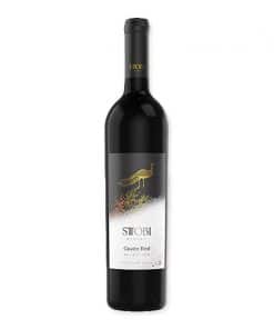 Ontdek Stobi Cuvee Red, een uitstekende rode wijn uit Macedonië gemaakt van Vranec, Merlot en Cabernet Sauvignon. Ideaal voor liefhebbers van krachtige en rijke rode wijn.