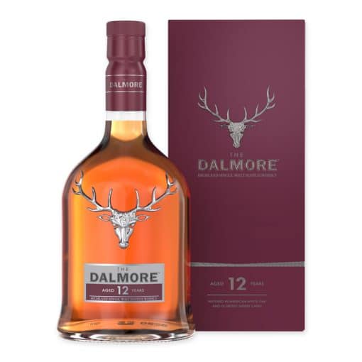Ontdek The Dalmore 12 Years old, een Schotse single malt whisky met diepe tonen van sherry, specerijen en chocolade. Ideaal voor een verfijnde afsluiting van elke maaltijd.