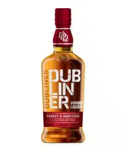 Ontdek The Dubliner Honeycomb Irish Whisky Liquer, een unieke blend van Ierse whisky en honingraat. Ideaal voor een speciale afsluiter of als een luxe toevoeging aan cocktails.