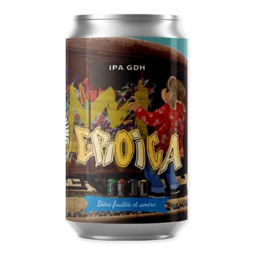 Proef de kunst van ambachtelijk bier met The Piggy Brewing Eroica, een creatie uit Frankrijk gekenmerkt door zijn frisse citrusnoten en diepe hoparoma's.