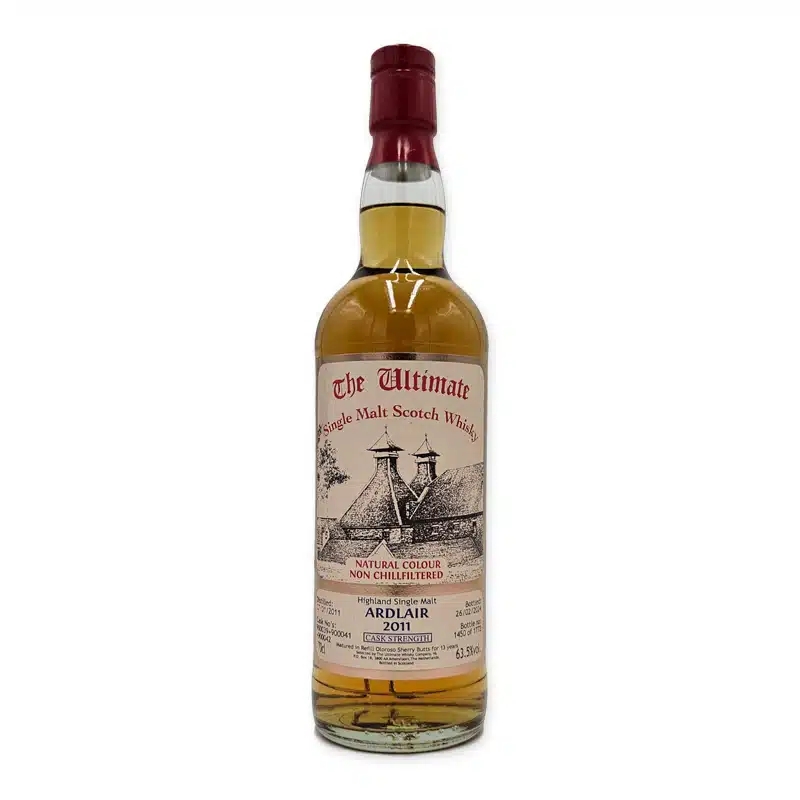 Ontdek The Ultimate Ardlair, een Schotse whisky met tonen van vanille, eiken en een warme afdronk. Een ware belevenis voor elke whisky liefhebber.
