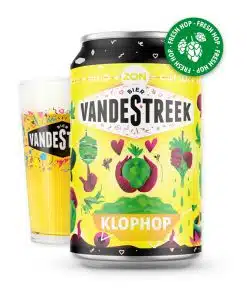 Ontdek Van de Streek Klophop, een uniek Nederlands speciaalbier met een perfecte balans tussen hopbitterheid en moutzoetheid, ideaal voor elke gelegenheid.