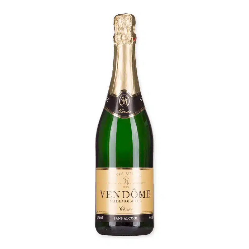 Ontdek de verfijnde smaak van Vendome Mademoiselle Classic Alcohol Vrije Wijn. Perfect voor speciale gelegenheden zonder alcohol. Verfrissend en fruitig.
