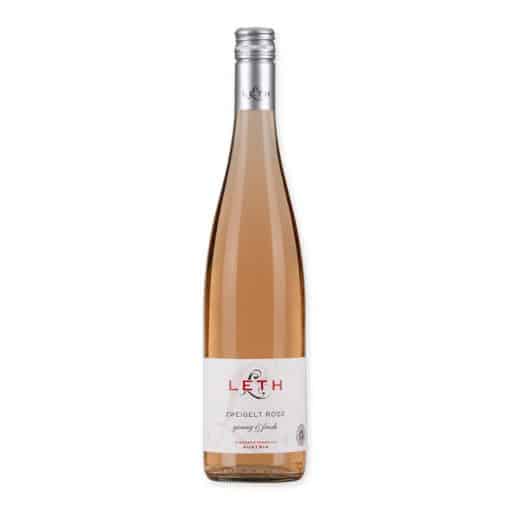 Ontdek de frisheid van Weingut Leth Zweigelt Rosé (bio). Een lichte, fruitige rosé perfect voor elke gelegenheid. Geniet van de perfecte blend van rode bessen en subtiele kruiden.