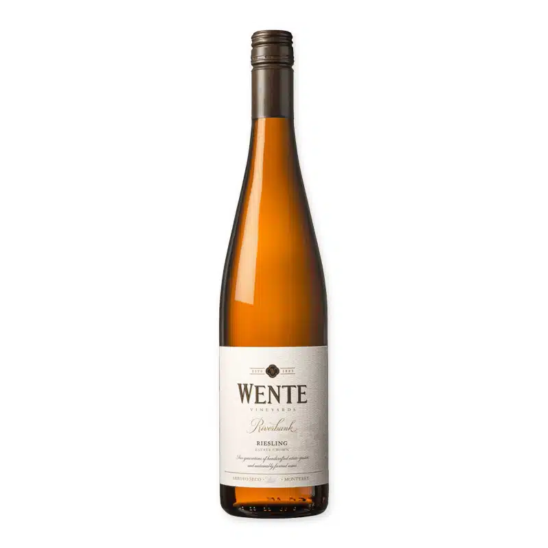 Wente Riverbank Riesling is een frisse Californische wijn uit Arroyo Seco. Steenfruit, citrus en elegante zuren. Levendig, aromatisch en perfect gastronomisch inzetbaar.