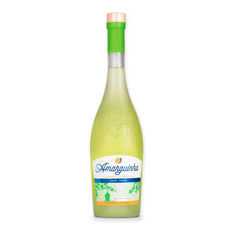 Amarguinha Amendoa Lemon is een frisse Portugese amandellikeur met citroen. Licht, zomers en ideaal voor mix en aperitief.