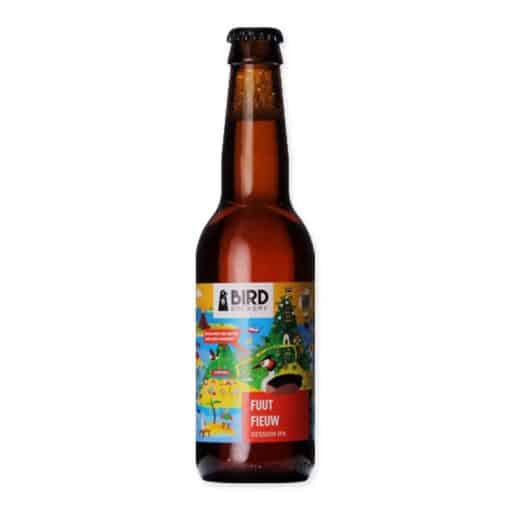 Ontdek Bird Brewery Fuut Fieuw, een verfrissend Session Pale Ale vol met smaken van citrus en tropisch fruit. Koop het nu en proef de expertise van Nederlandse brouwers.