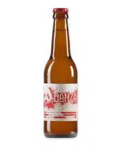 Banzai Ginger Wheat Beer is een Belgisch witbier met gember en citrus. Fris, kruidig en perfect bij Aziatische gerechten of zomerse dagen.