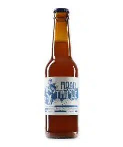 Road Triple is een Belgische tripel met 8,5% alcohol. Kruidig, vol en licht bitter. Gebrouwen in Brussel door Les Acolytes.