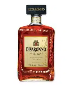 Disaronno Originale is een zachte Italiaanse amandellikeur met 28% alcohol. Iconisch, veelzijdig en perfect voor cocktails of desserts.