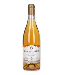 Gurashvili Mtsvane Qvevriwijn is een amberwijn van Mtsvane uit Kakheti. Vol, droog en gevinifieerd in qvevri door Zviad Gurashvili.