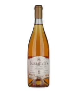 Gurashvili Tibaani Qvevriwijn is een amberwijn van Rkatsiteli uit Tibaani, Kakheti. Vol, kruidig en natuurlijk gevinifieerd in qvevri.