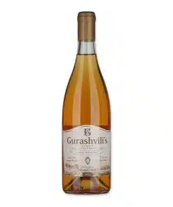 Gurashvili Tibaani Qvevriwijn is een amberwijn van Rkatsiteli uit Tibaani, Kakheti. Vol, kruidig en natuurlijk gevinifieerd in qvevri.