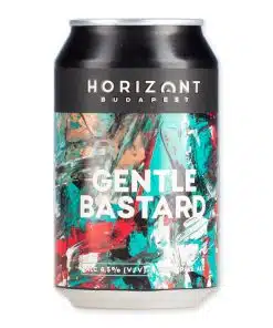 Ontdek de Horizont Gentle Bastard IPA, een prijswinnende IPA uit Hongarije met tropische smaken en een heerlijke bitterheid. Bestel nu en geniet van echte craft smaken.