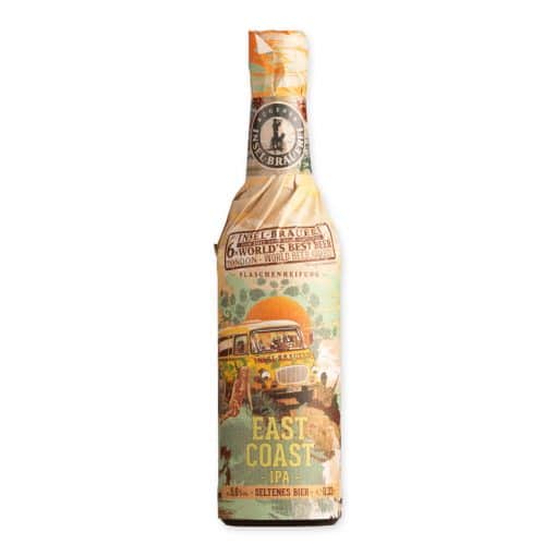 Ontdek Insel East Coast IPA, een meesterwerk van hop en mout. Enjoy the perfect blend of bitter and sweet, ideal for any occasion.