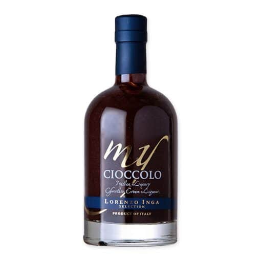 Ontdek de verleidelijke diepte en rijkdom van Lorenzo Inga My Cioccolo, de authentieke Italiaanse chocoladelikeur, perfect voor liefhebbers van diepe, fluweelachtige chocoladesmaken.