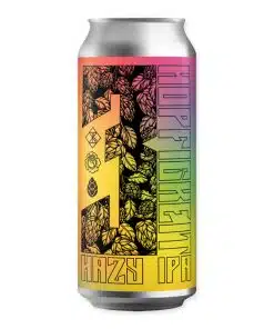 Schwarze Rose 3HOPFIGKEIT is een sappige hazy IPA met mango, passievrucht en citrus. Drooggehopt en heerlijk romig van mondgevoel.