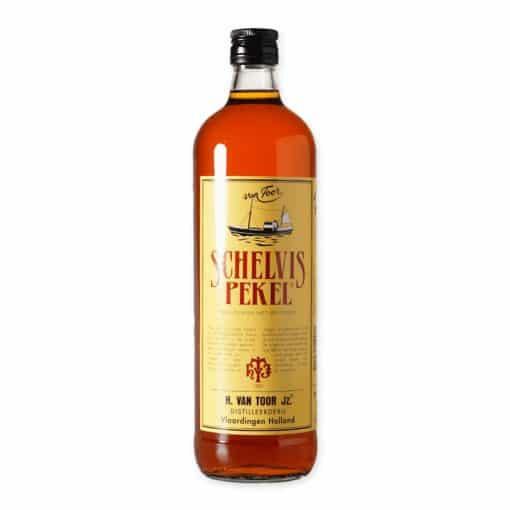 Van Toor Schelvispekel is de oudste vissersdrank van Nederland, ambachtelijk gestookt met VOC-kruiden en rijke specerijen.