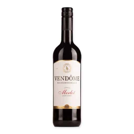 Vendôme Merlot Alcoholvrij is een biologische rode drank met zwarte bessen en pruim. Gemaakt van gedealcoholiseerde Merlot.