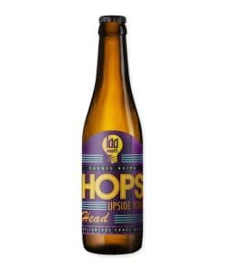 Hops Upside Your Head van 100 Watt is een DDH NEIPA van 7,8% met tropisch fruit en snoepjesaroma. Zacht, hazy en smaakvol.