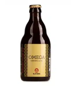 Alvinne Omega is een blond zuur bier van 6%, vergist met Morpheus-gist. Fris, toegankelijk en perfect doordrinkbaar.